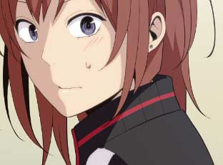 report143. 眼鏡辮子頭